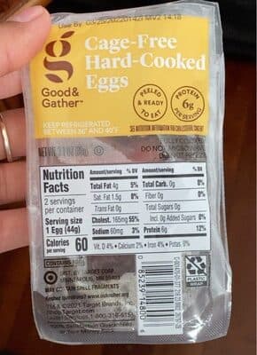 Cage-Free Hard-Cooked Eggs
