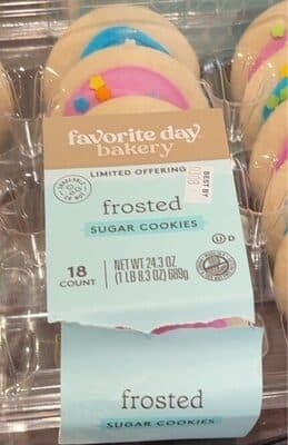 Frosted Sugar Cookies