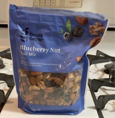Blueberry Nut Trail Mix With Raw Almonds, Dried Sweetened Blueberries, Raw Walnuts & Raw Pecans
