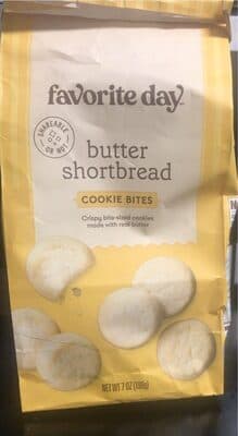 Butter Shortbread Cookie Bites