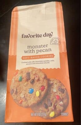 Monster With Pecan Soft-Baked Cookies