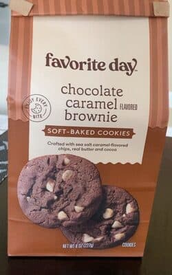 Chocolate Caramel Brownie Flavored Soft-Baked Cookies