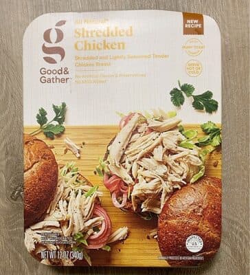 Shredded And Lightly Seasoned Tender Chicken Breast