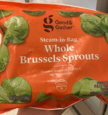 Steam-in-bag Whole Brussels Sprouts