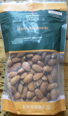 Unsalted Raw Almonds