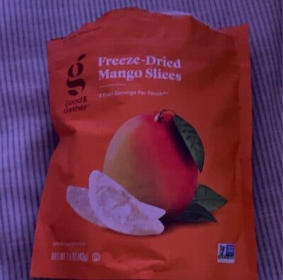 Freeze-Dried Mango Slices