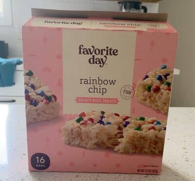Rainbow Chip Crispy Rice Treats