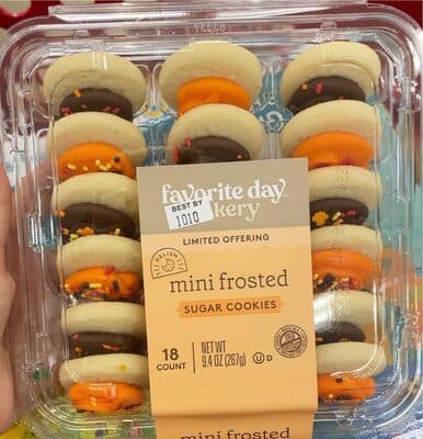 Mini Frosted Sugar Cookies