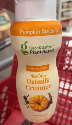 non dairy oatmilk creamer