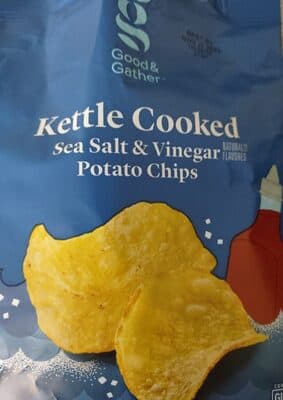 good & gather salt & vinegar chips