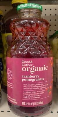 Organic Cranberry Pomegranate