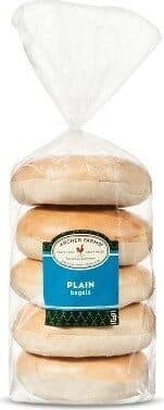 Plain Sliced Bagels