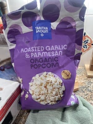 Garlic Parmesan Popcorn