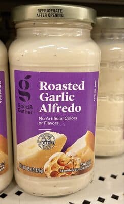 Roasted Garlic Alfredo Sauce