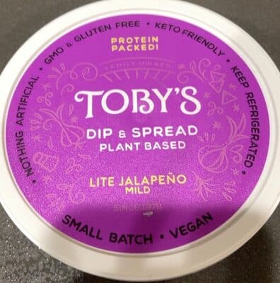 Plant Based Dip and Spread Lite Jalapeño Mild