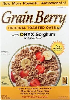 Grain Berry Toasted Oats Antioxidants Whole Grain Cereal