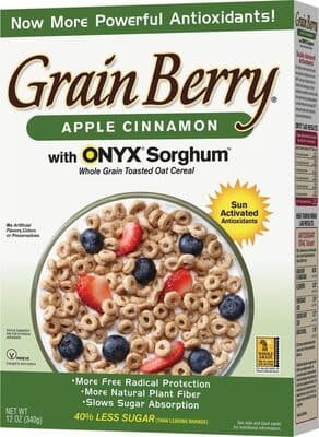 Apple Cinnamon Antioxidants Whole Grain Toasted Oat Cereal