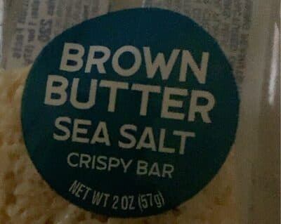 Brown Butter Sea Salt Crispy Bar