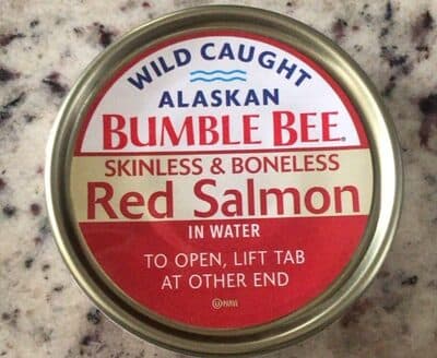 SKINLESS & BONELESS RED SALMON IN WATER