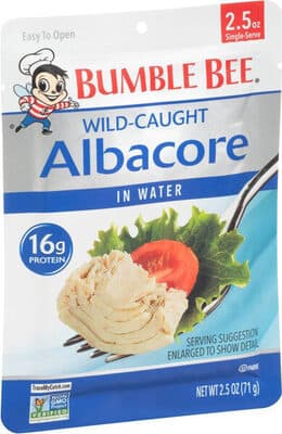 Wild Caught Albacore In Water
