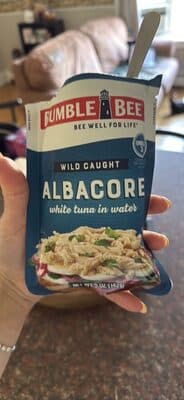Wild-Caught Albacore In Water