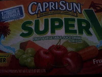 Fruit Punch Flavored Fruit & Vegetable Juice Drink From Concentrate
