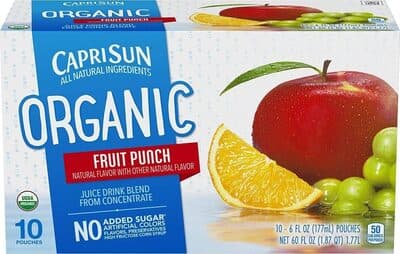 Fruit Punch Organic Juice Drink Blend From Concentrate