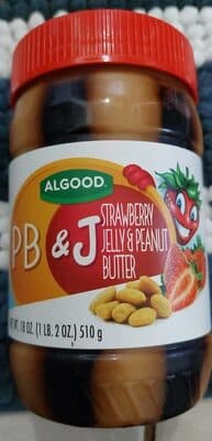 PB & J Strawberry Jelly & Peanut Butter