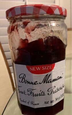 Strawberries Cherries Redcurrants Raspberries Four Fruits Preserves