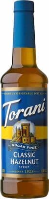 Sugar Free Classic Hazelnut Syrup