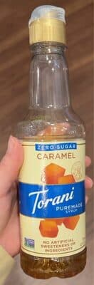 Caramel Zero Sugar Puremade Syrup