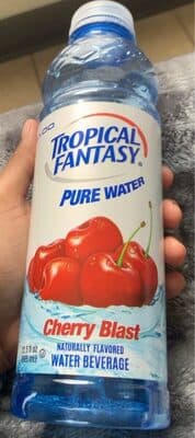 Cherry Blast Flavored Pure Water Beverage