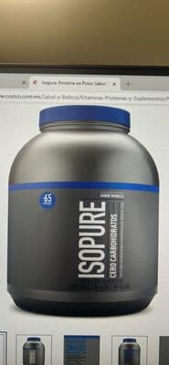 Isopure Cero Carbohidratos