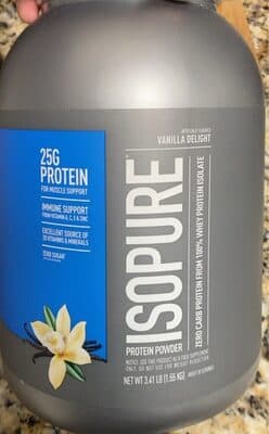 Isopure Vanilla Protein Powder