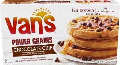 WAFFLES, CHOCOLATE CHIP