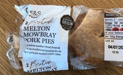 Melton Mowbray Pork Pies