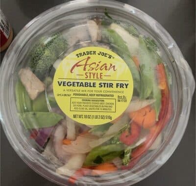 Asian Style Vegetable Stir Fry