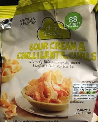 Crackers Lentille Assaisonnés Au Chili