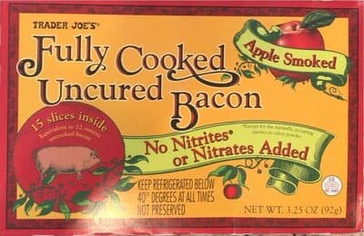 Trader Joe’s Fully Cooked Uncured Bacon