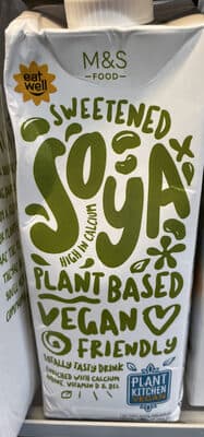 soya sweetened