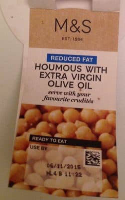 Houmous with Extra Virgin Olive Oil