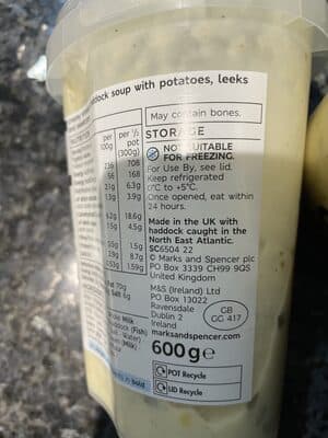 Smoked Haddock Chowder