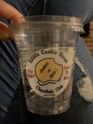 Edible Chocolate Chip Cookie Dough