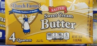 Sweet Cream Butter