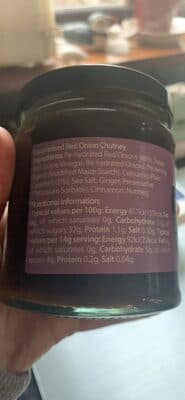 Caramelised Red Onion Chutney