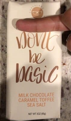 Milk Chocolate Caramel Toffee Sea Salt Chocolate