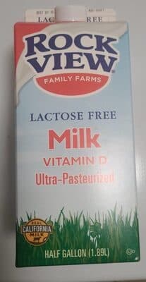 Lactose free Milk