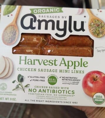 Organic Harvest Apple Chicken Sausage Mini Links