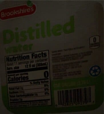 Distilled Water