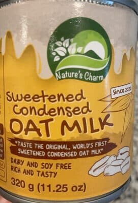 Sweetened Condensed Oat Milk